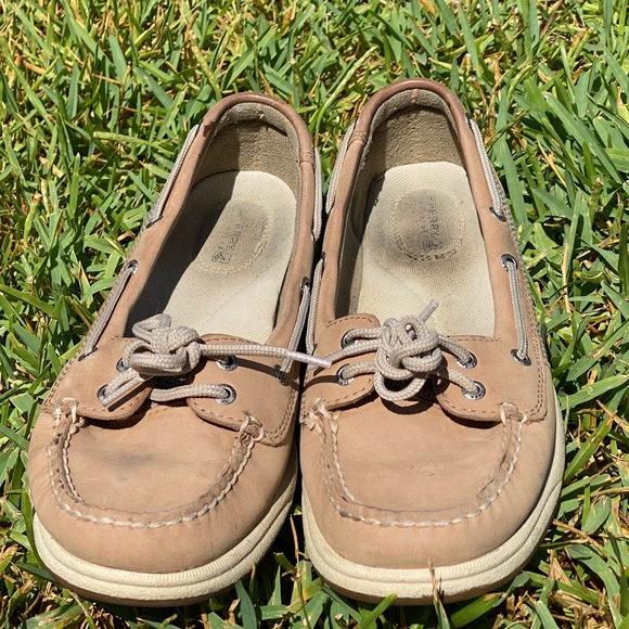 Sperry angelfish Deck Shoes. Laguna Linen - Picture 3 of 4